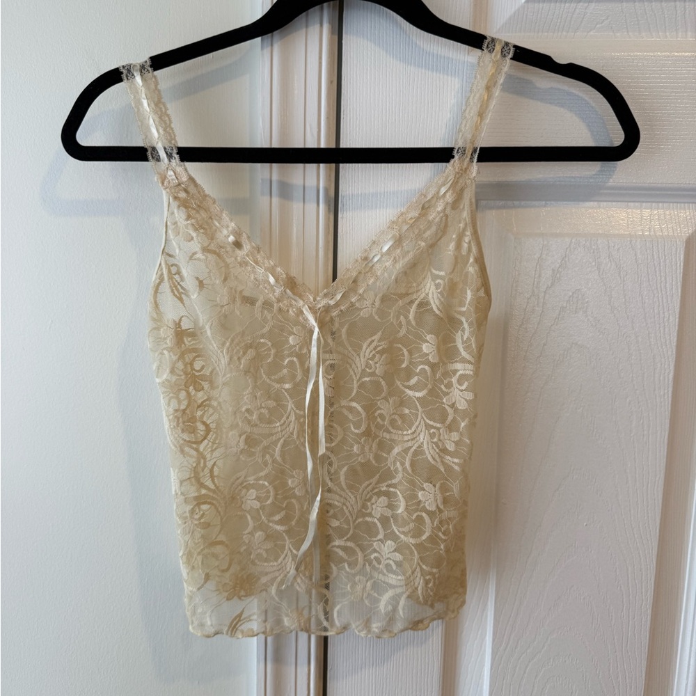 Vintage lingerie top.